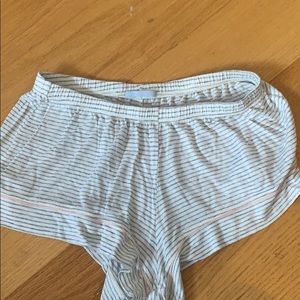 Eberjey Striped Pajama Shorts Xs/S